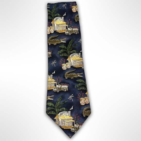 Tabasco Other - Tabasco Avery Island Silk Tie. EUC.